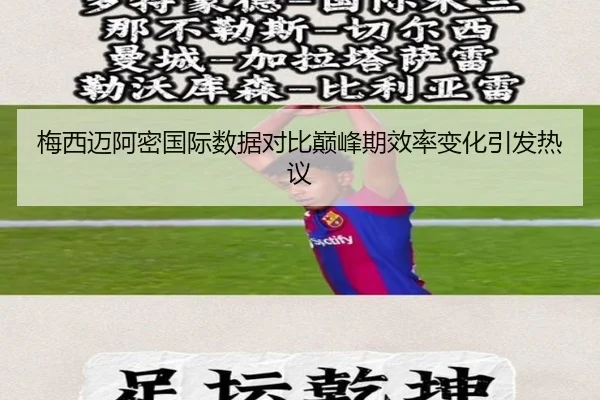 梅西迈阿密国际数据对比巅峰期效率变化引发热议